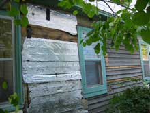 old house siding