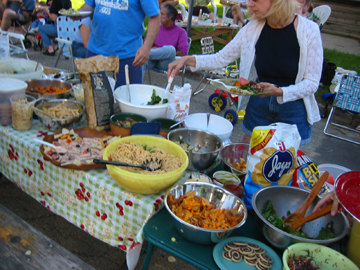 food table