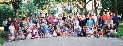 group in street