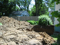 pile of dirt