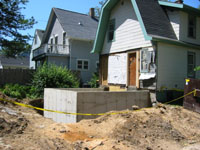 dirt, foundation