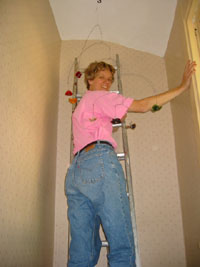karen, ladder, mobile
