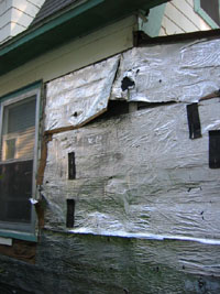 side of house