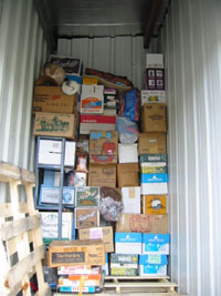 stuff in storage